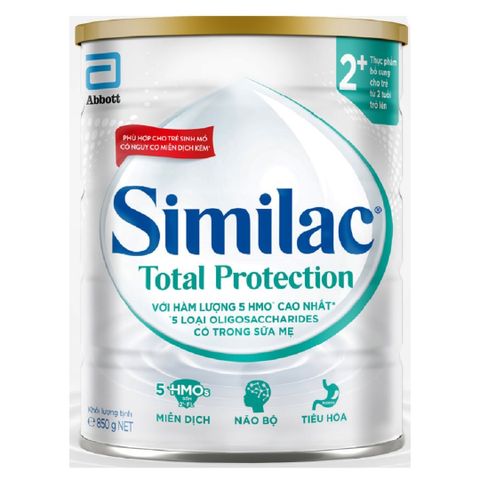 Sữa bột Similac Total Protection 2+ 850g cho bé trên 2 tuổi