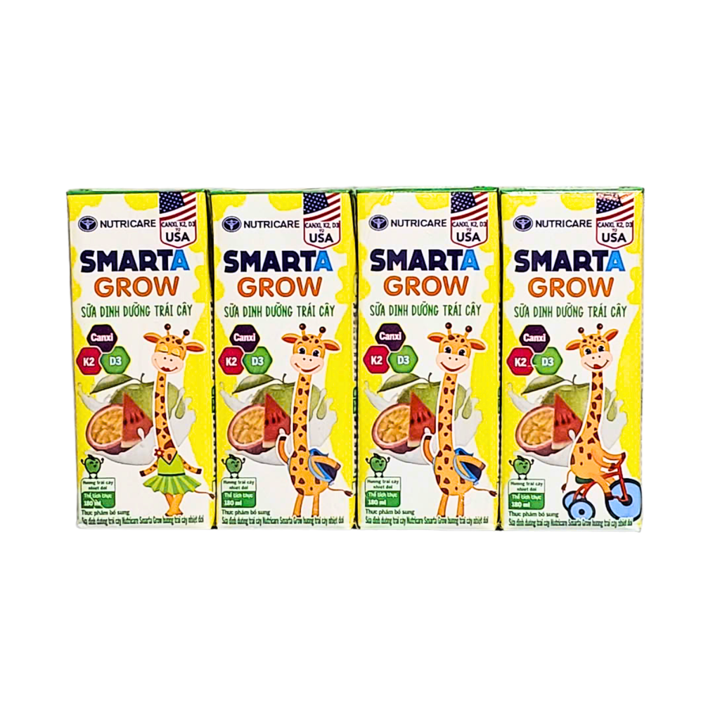 Sữa dinh dưỡng Nutricare Smarta Grow cho trẻ từ 1 tuổi (48x180ml)