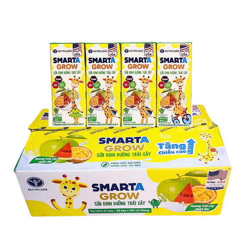 Sữa dinh dưỡng Nutricare Smarta Grow cho trẻ từ 1 tuổi (48x180ml)