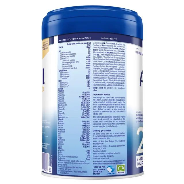 Sữa Aptamil Advanced Anh số 2 (6-12 tháng)