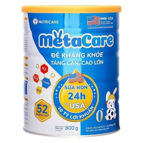 Sữa bột MetaCare Eco 0+ 850g cho bé (0-12 tháng)
