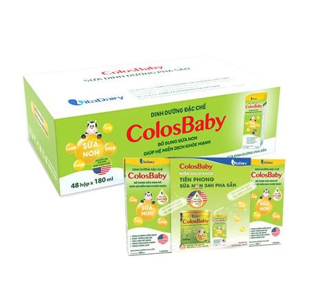 Thùng 48 Hộp Sữa Bột Pha Sẵn ColosBaby Gold 180ml