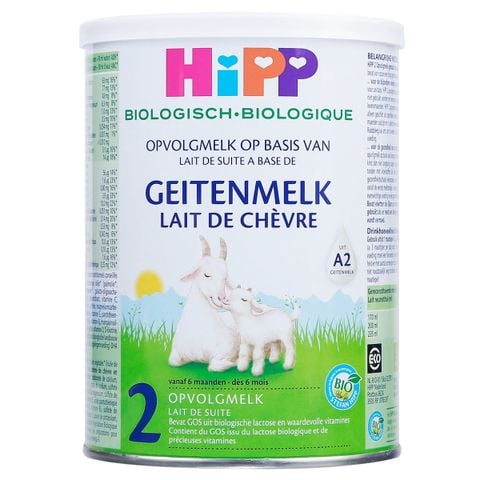 Sữa dê HiPP Organic số 2 400g (6 - 12 tháng)