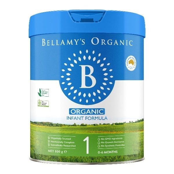 Sữa Bellamy's Organic Úc số 1 800g (0-6 tháng)