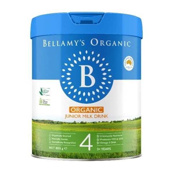 Sữa Bellamy's Organic Úc số 4 800g (từ 3 tuổi)