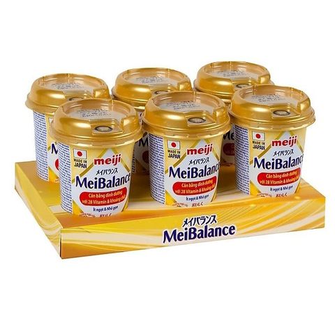 Thùng 24 hộp thực phẩm bổ sung Meiji MeiBalance hương ngũ cốc 125 ml dành cho người lớn