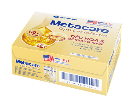 Thùng 24 hộp Metacare Opti Lactoferrin 110ml (Metacare Opti C-Section)