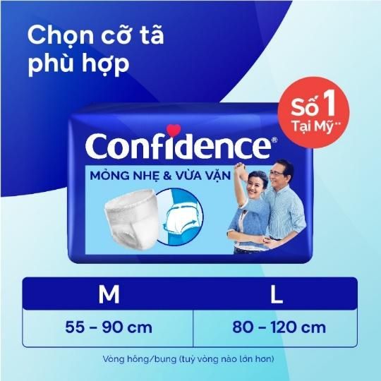 Tã quần người lớn Confidence L14 miếng