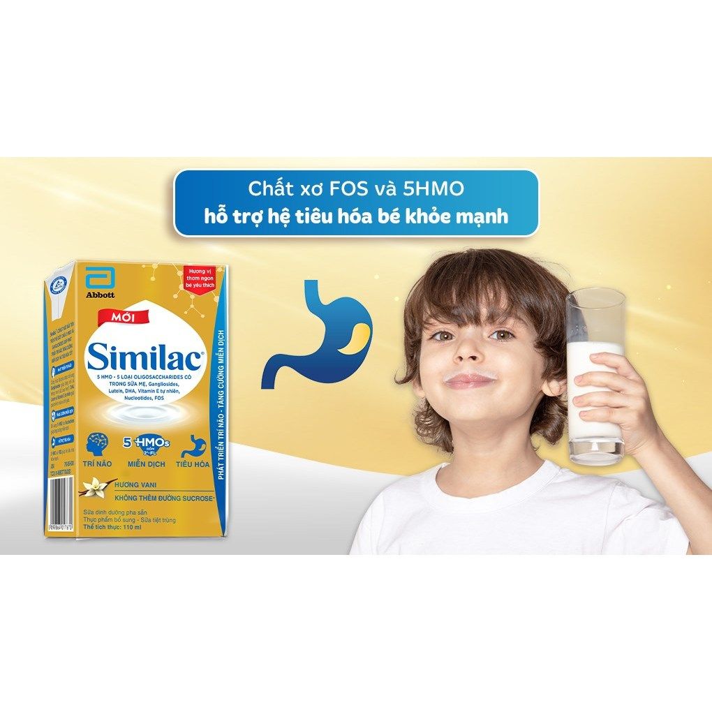 Sữa công thức Similac 110ml (từ 1 tuổi) Lốc 4 hộp