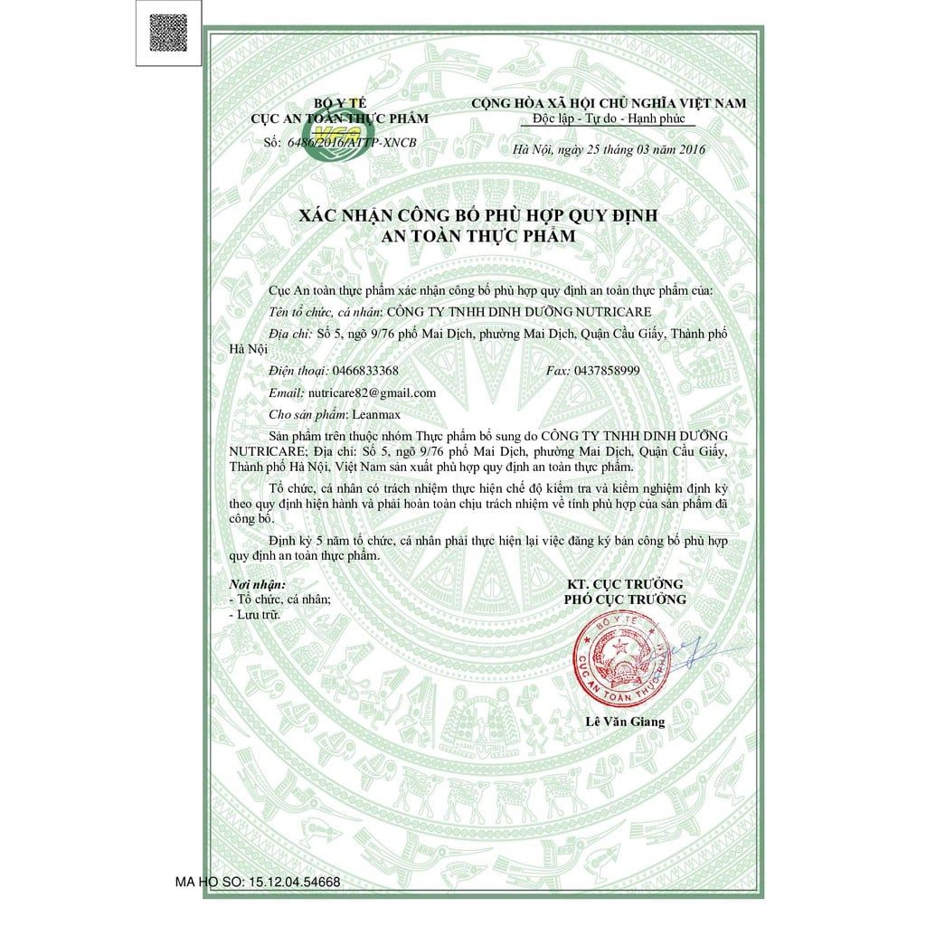 Sữa bột Lean Max Adult 900gr