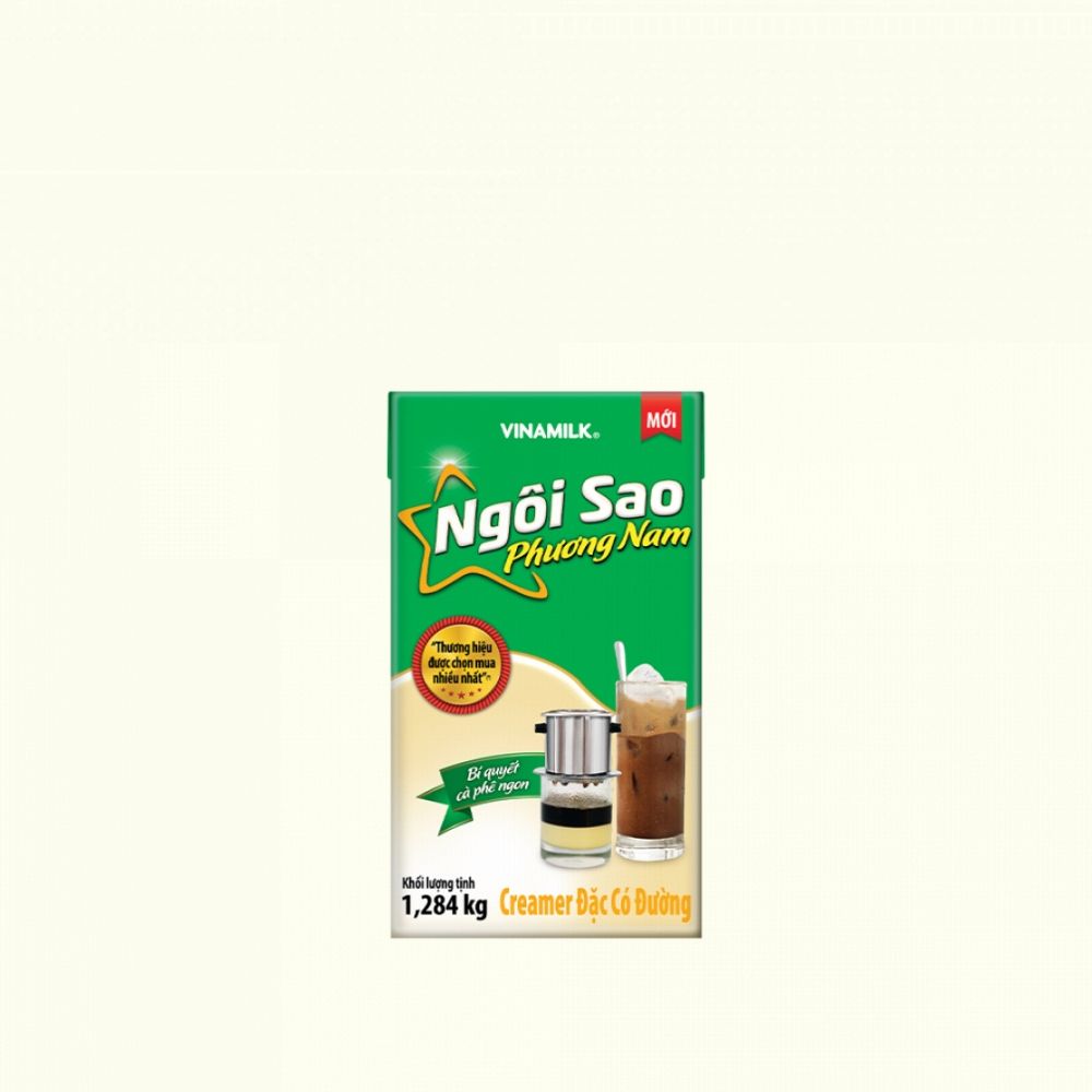 Sữa Đặc Ngôi Sao Phương Nam Hộp Giấy 1kg2 (Combo 24 hộp)