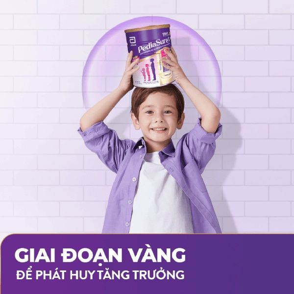 Sữa Pediasure 380g vani ít ngọt cho trẻ biếng ăn 1-10 tuổi