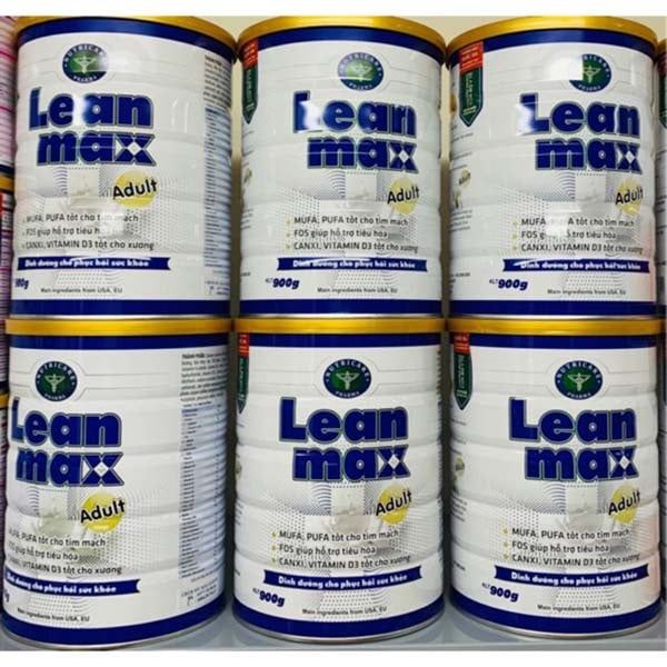 Sữa bột Lean Max Adult 900gr