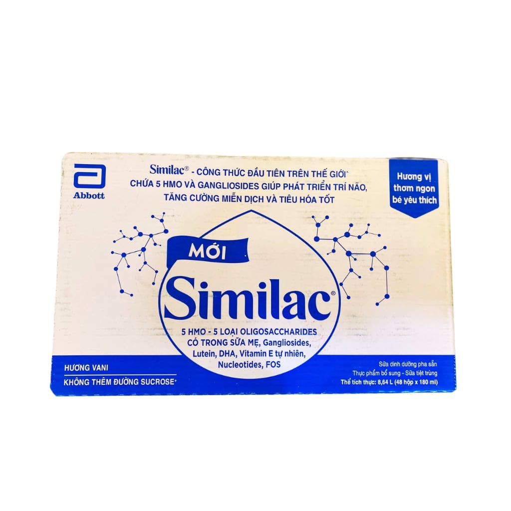 Sữa công thức Similac 180ml (từ 1 tuổi) Lốc 4 hộp
