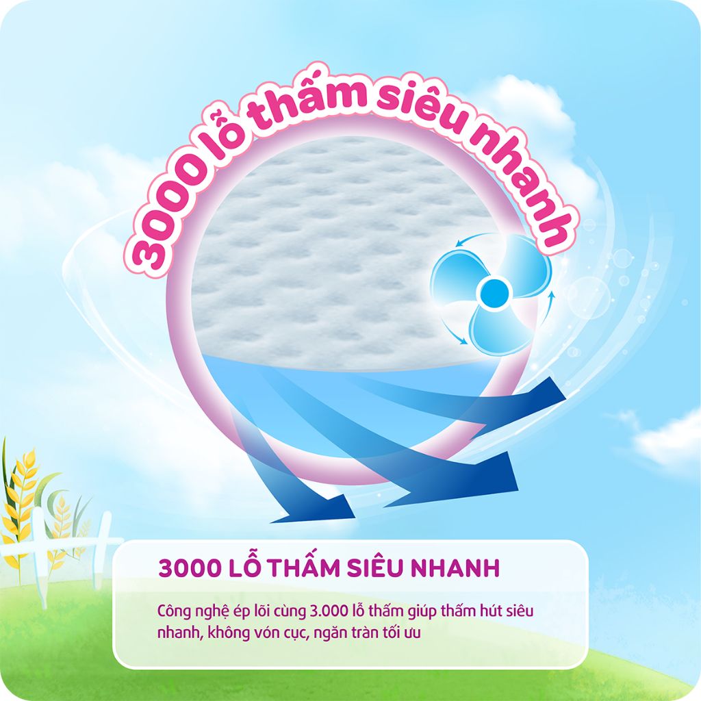 Tã quần Bobby M96 cực đại (6-11kg)