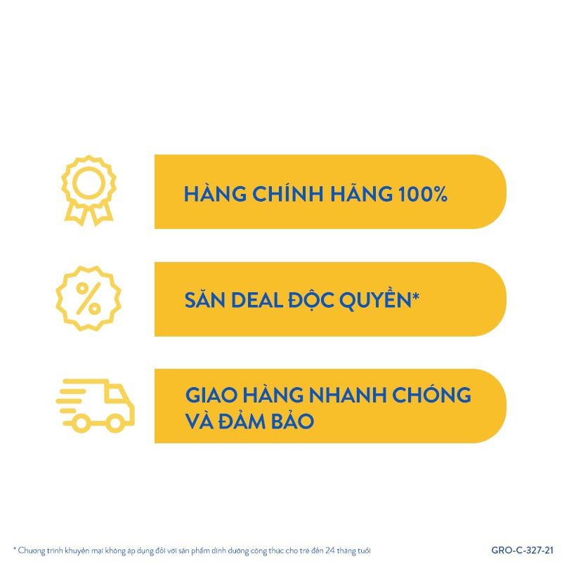 Lốc 4 hộp Sữa nước Abbott Grow Gold hương vani 110ML (Từ 1 tuổi)