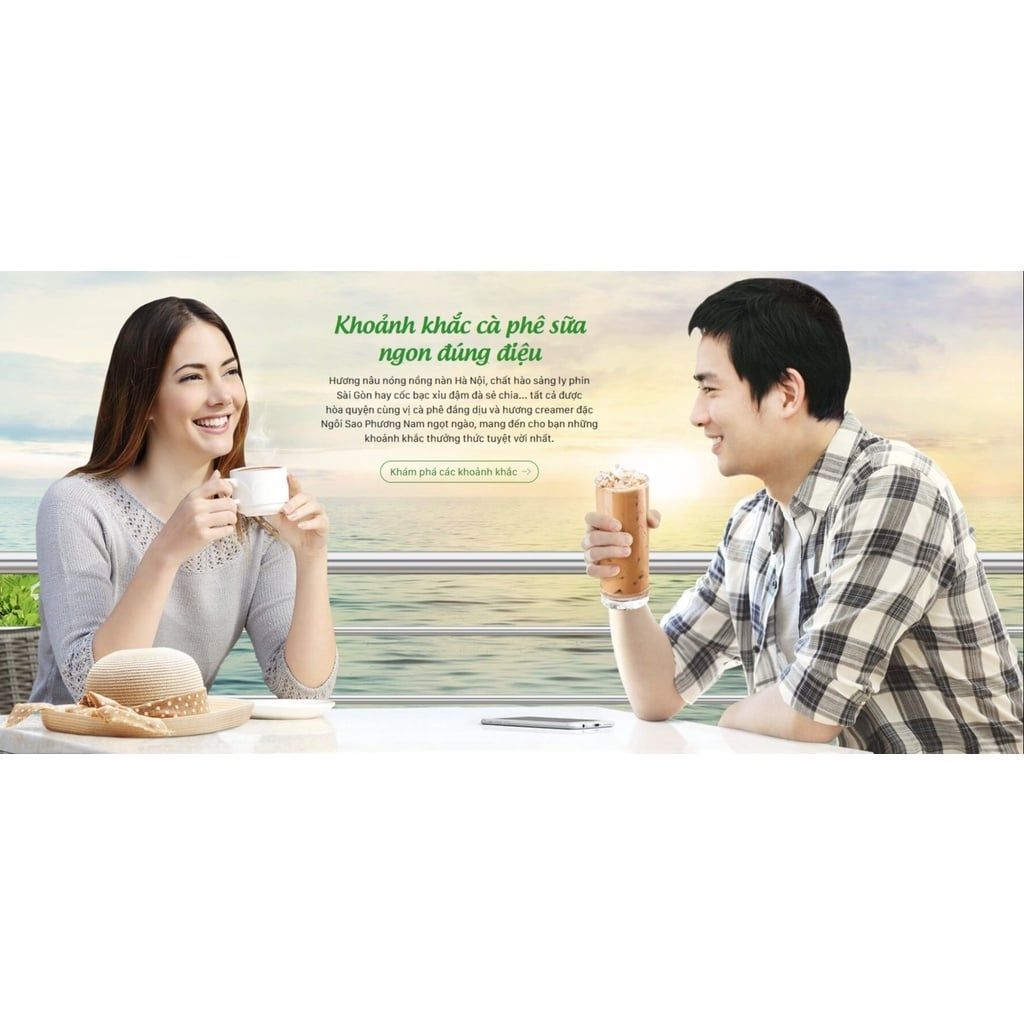Sữa Đặc Ngôi Sao Phương Nam 1.284kg (Thùng 12 Hộp)
