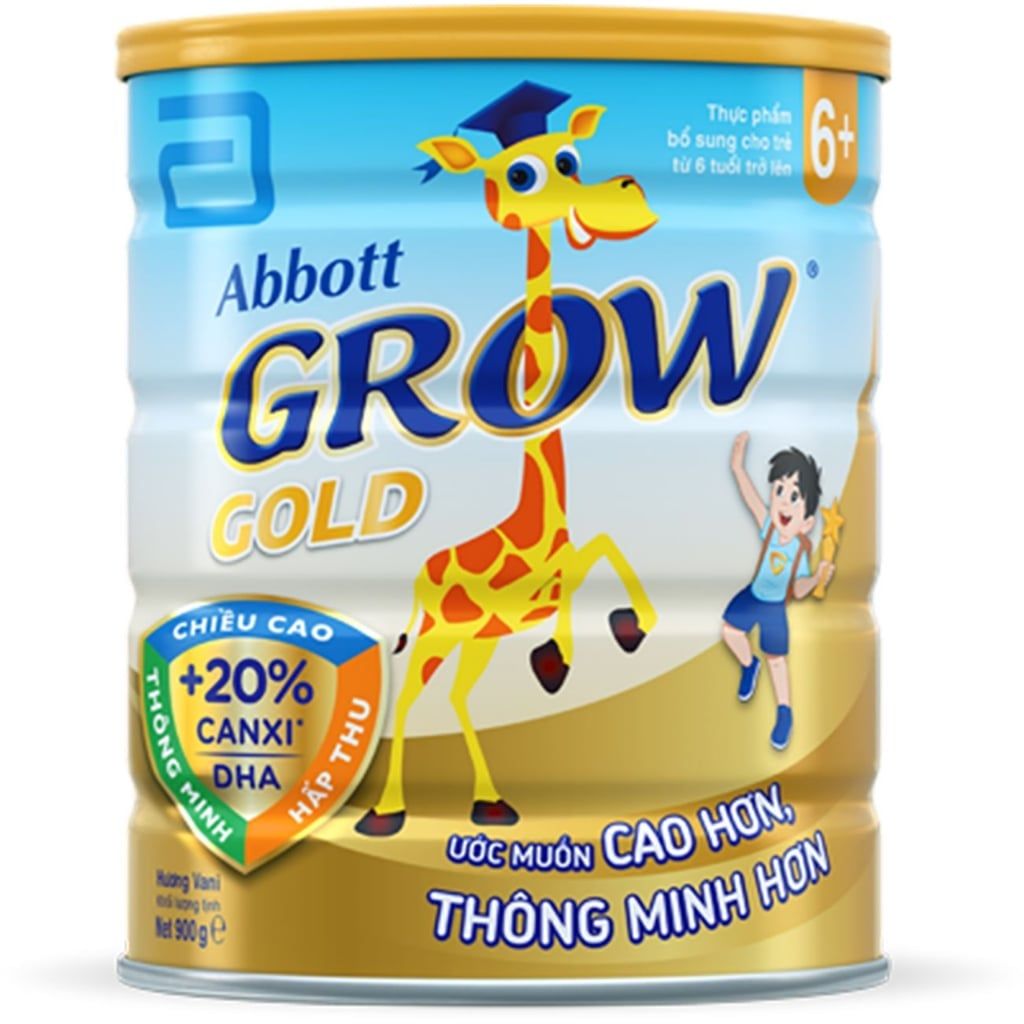 Sữa bột Abbott Grow Gold 6+ 850g (trên 6 tuổi)