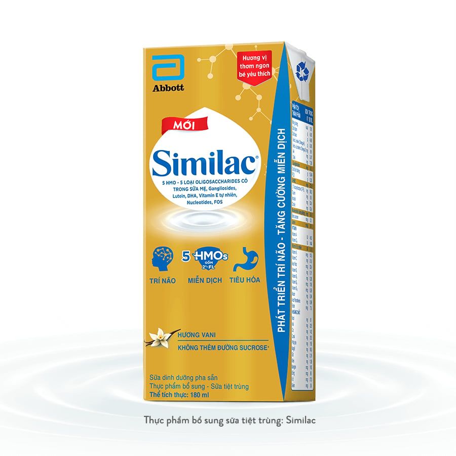 Sữa công thức Similac 180ml (từ 1 tuổi) Lốc 4 hộp