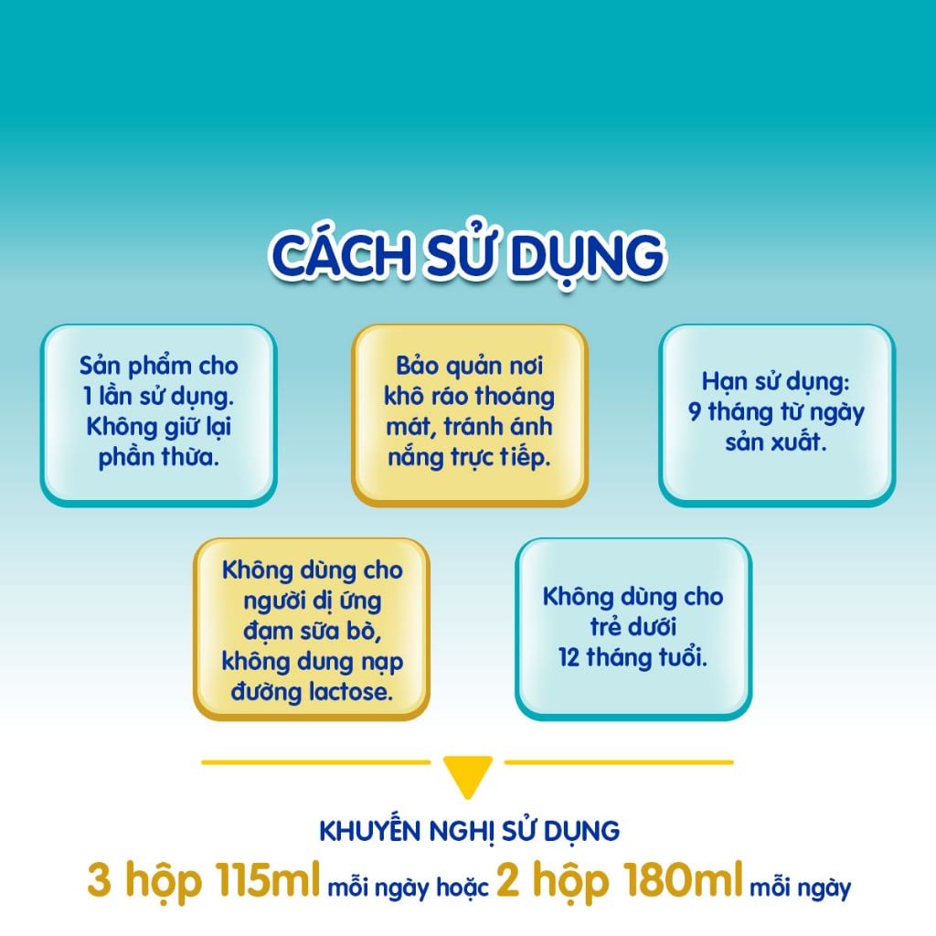 Thùng 24 Hộp Sữa nước 180ml Nestlé NAN GROW 6