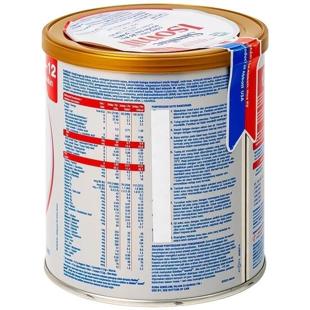Sữa bột Similac Isomil Khas 400g cho bé 0-12 tháng dị ứng, hệ tiêu hóa kém