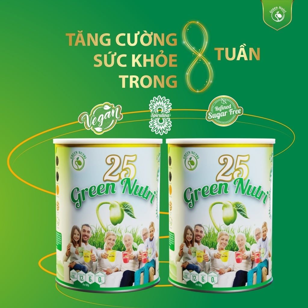 Sữa Hạt Ngũ Cốc 25 Green Nutri Singapore Chính Hãng [Nhập khẩu 100%] lon 750G