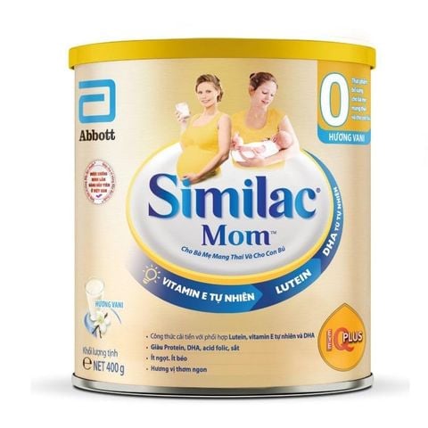 Sữa bột Similac Mom Vani 400G cho mẹ bầu & con bú