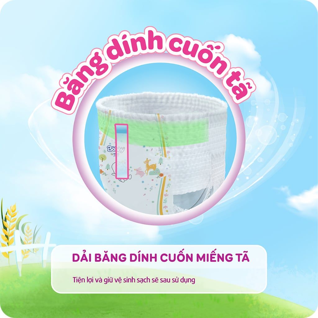 Tã quần Bobby M96 cực đại (6-11kg)