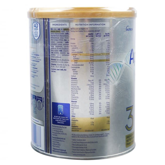 Sữa bột Aptamil Profutura Úc số 3 900g trên 1 tuổi