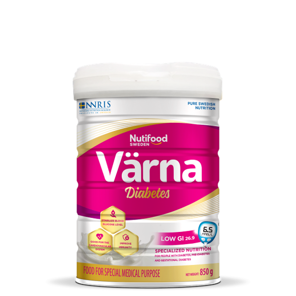 Värna Diabetes Hỗ trợ người Tiểu Đường 850g