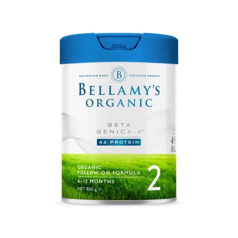 Sữa Bellamy’s Organic đạm A2 số 2 800g (6-12 tháng)