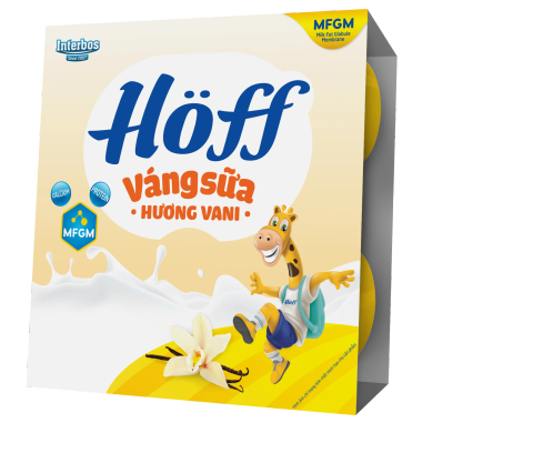 Váng sữa Hoff vị Vani (Lốc 4 hủ)