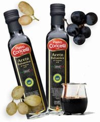 giam nho thom den pietro coricelli balsamico vinegar of modena 250ml