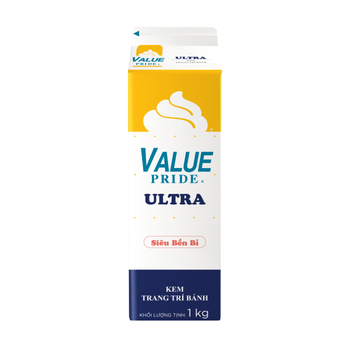 kem trang tri banh value pride ultra