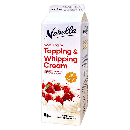kem topping whipping nabella hop 1 lit