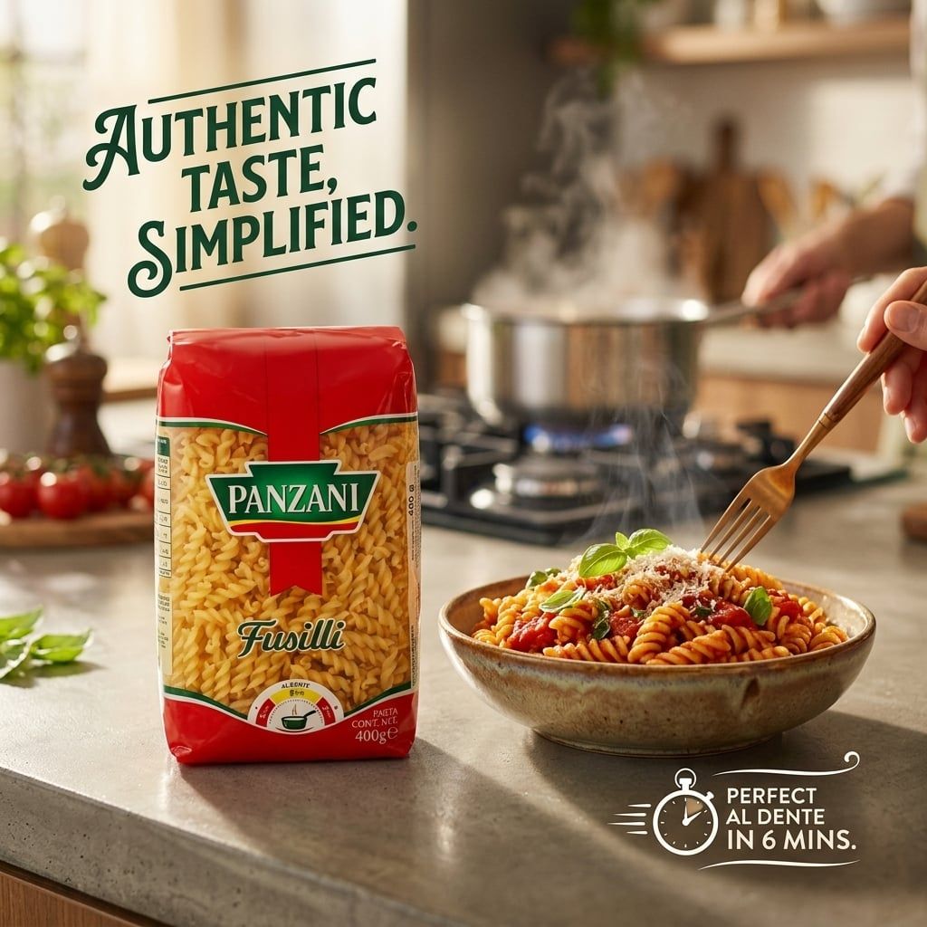 nui xoan panzani fusilli 400g