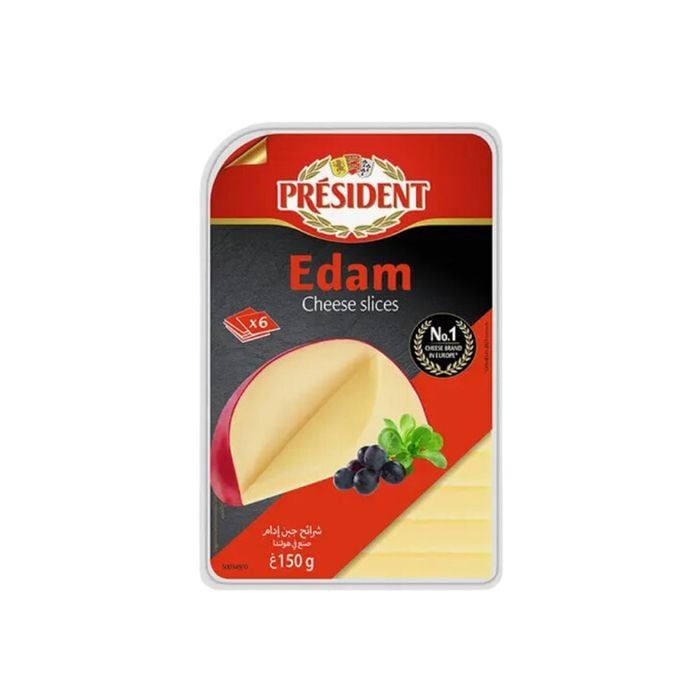 pho mai lat edam president 150g