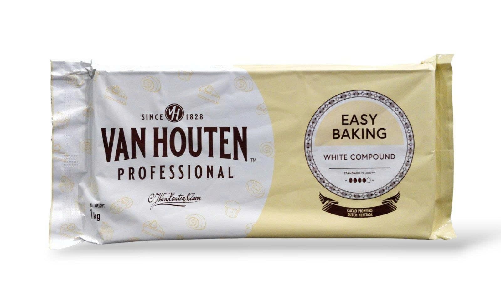 van houten easybaking white compound block 1kg