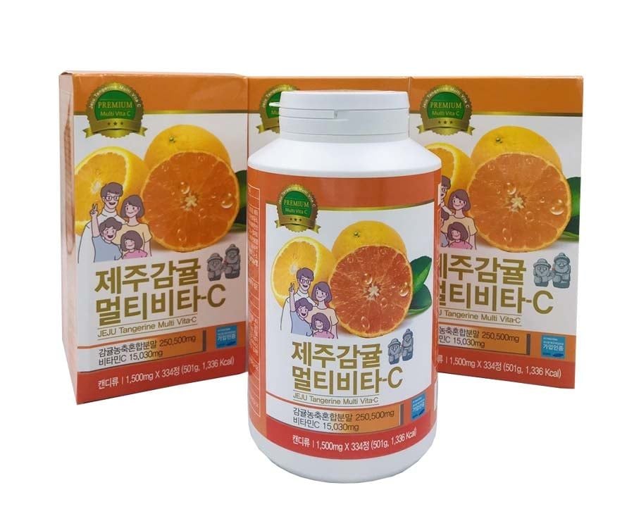 vien ngam multi vita c jeju han quoc 334 vien