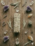  Xô thơm trắng White Sage Bó sage Thanh Tẩy 