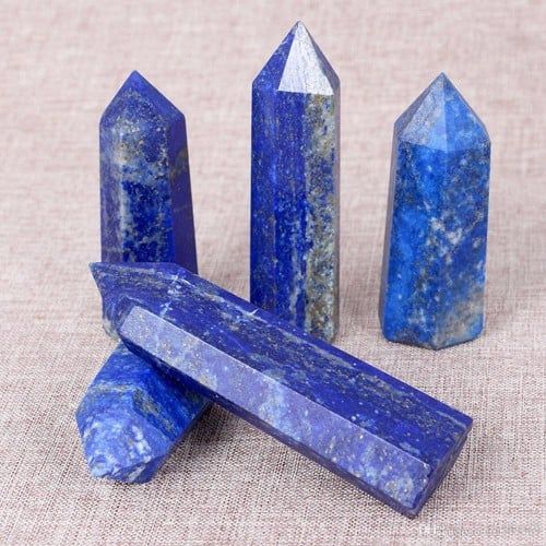  Trụ đá Lapis Lazuli (gr) Đá Lưu Ly 
