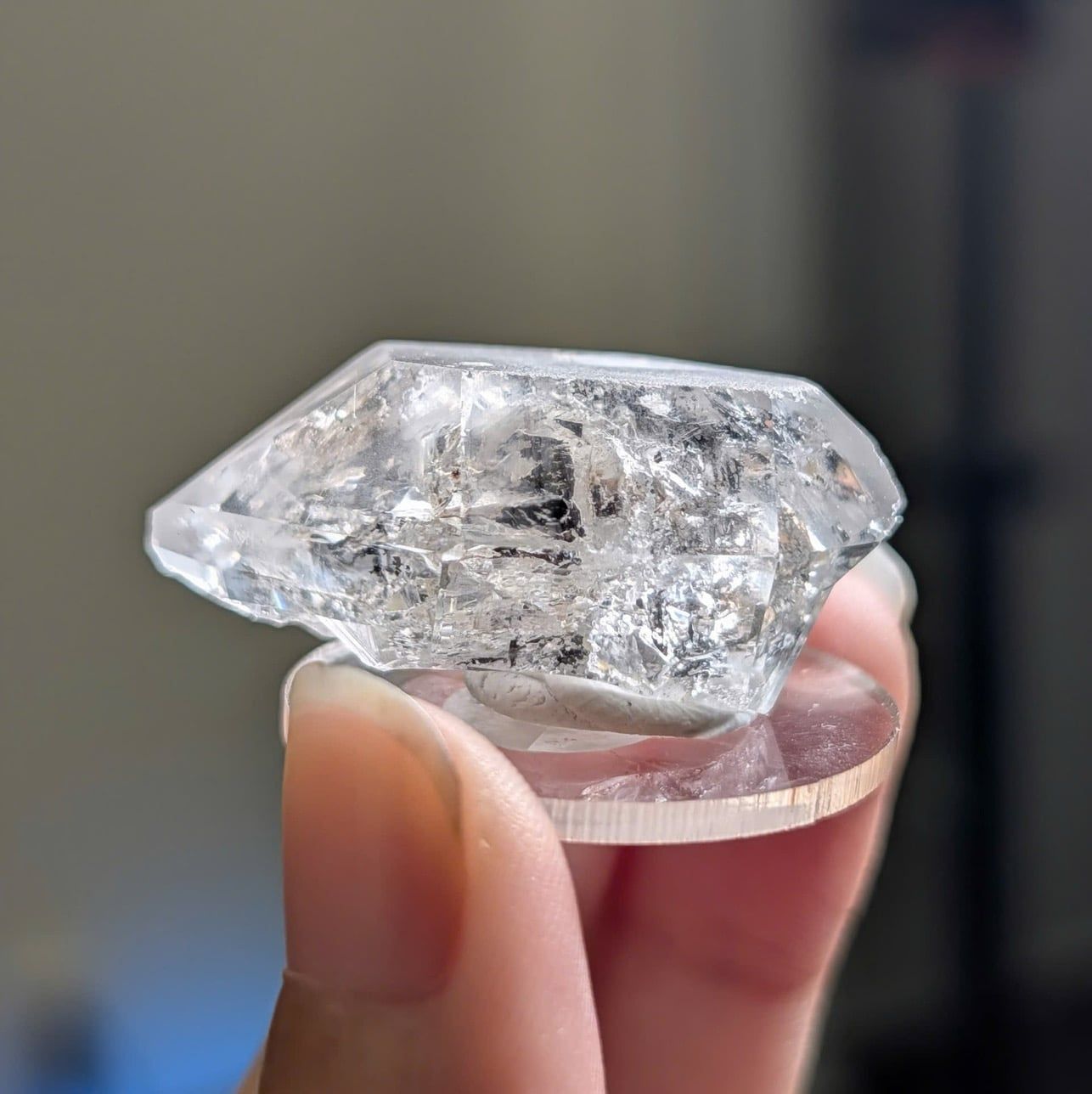  Tinh thể Carbon | Skelaton | Window Clay Quartz 