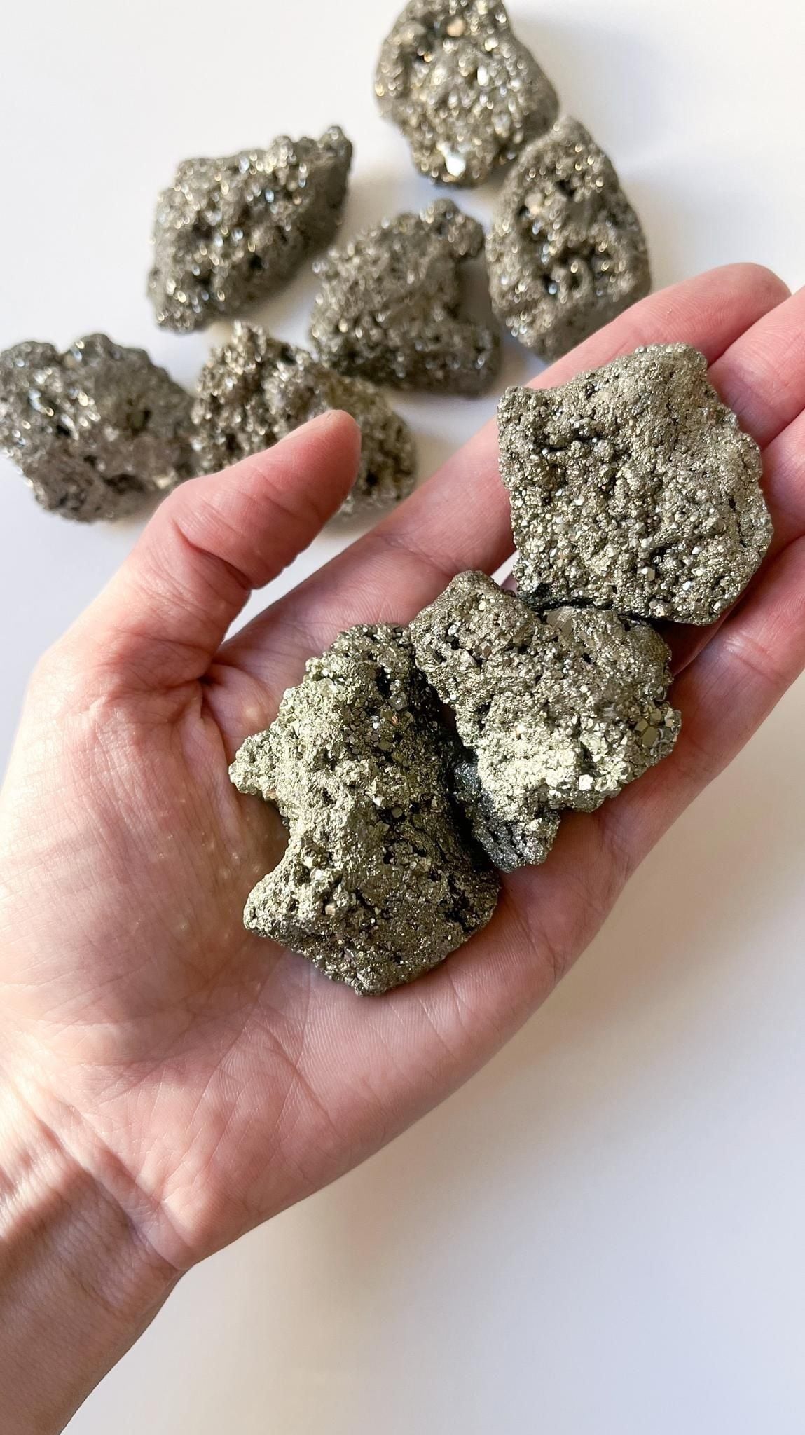  Thô Pyrite - Đá Vàng Găm Thô 