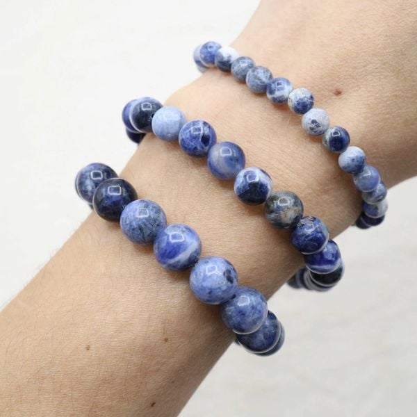  Vòng tay đá Sodalite - 8.5li 