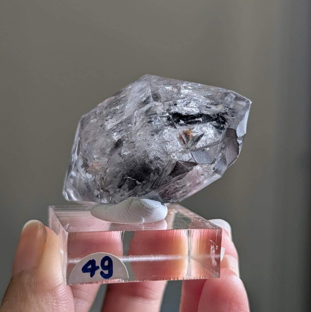  Tinh thể Carbon | Skelaton | Window Clay Quartz 