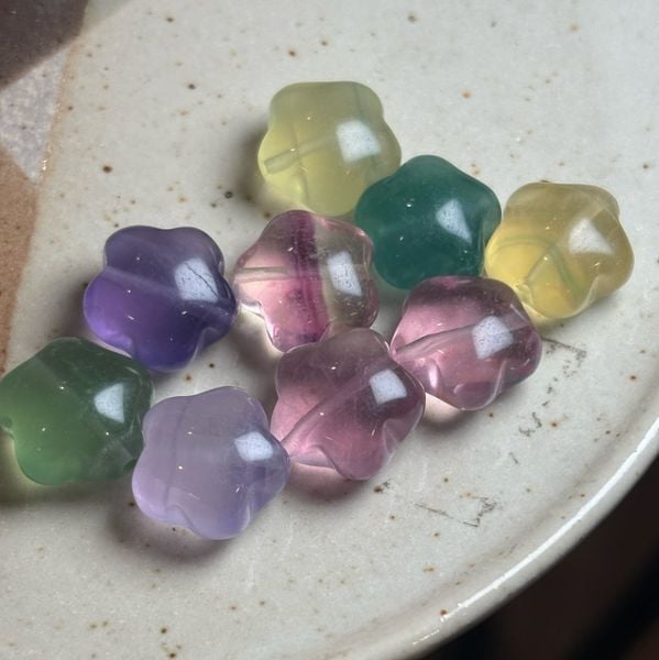  Charm Ngôi Sao Fluorite 