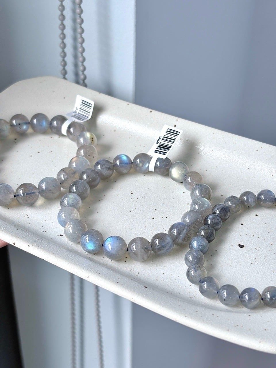  Vòng tay đá Labradorite ( Hắc Nguyệt Quang ) 