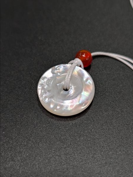  Dây chuyền đồng điếu Vỏ Ngọc Trai 