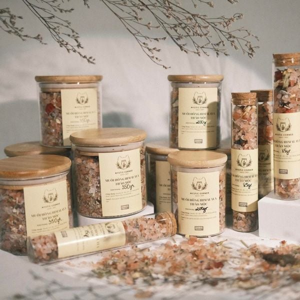  Muối Hồng Himalaya mix Thảo Mộc 