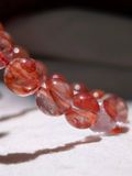  Vòng tay Red Fire Quartz ( Thạch anh Hematoid (Hematoid Quartz) ) - Đá Thạch Anh Lửa 